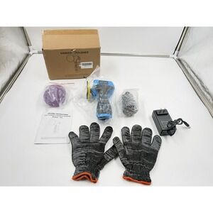 16.8V Cordless Electric Sander With 16pcs Sandpapers 3500 RPM 3.0Ah Battery